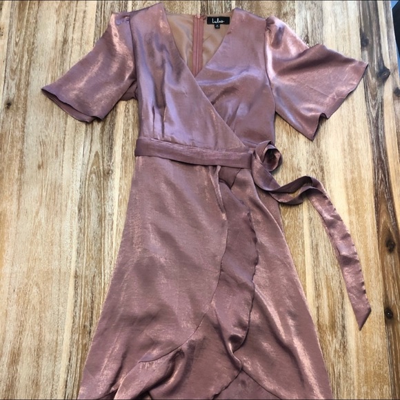 lulus silk dress